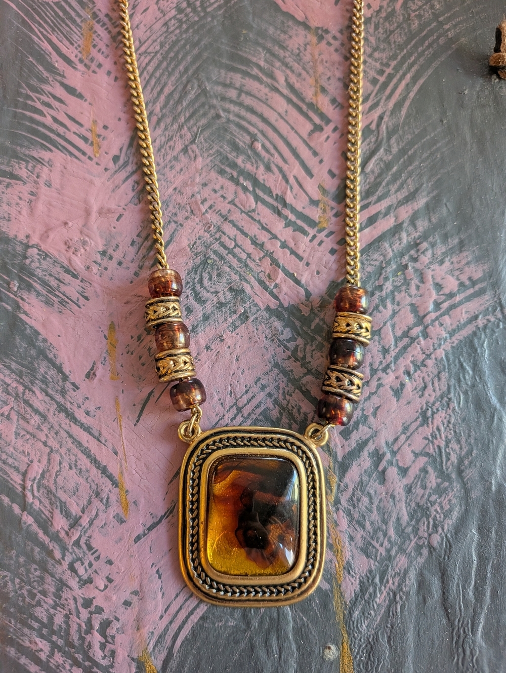 Erica Lyons Goldtone Necklace